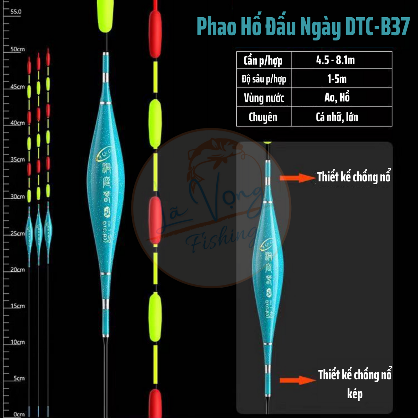 Phao Hố Đấu Chuyên Ngày - DTC - B37