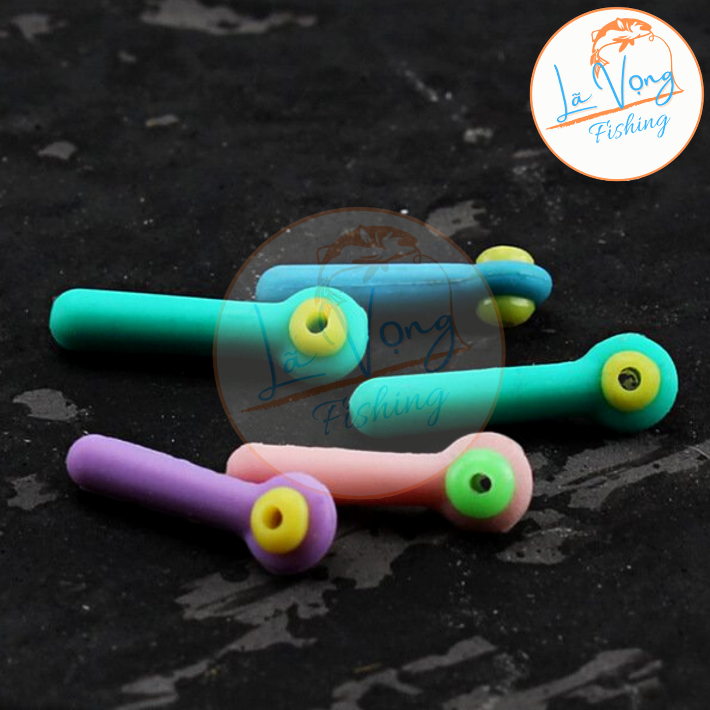 Chân Cắm Phao Silicon AOHU Cao Cấp Xanh Đục - Lã Vọng FIshing
