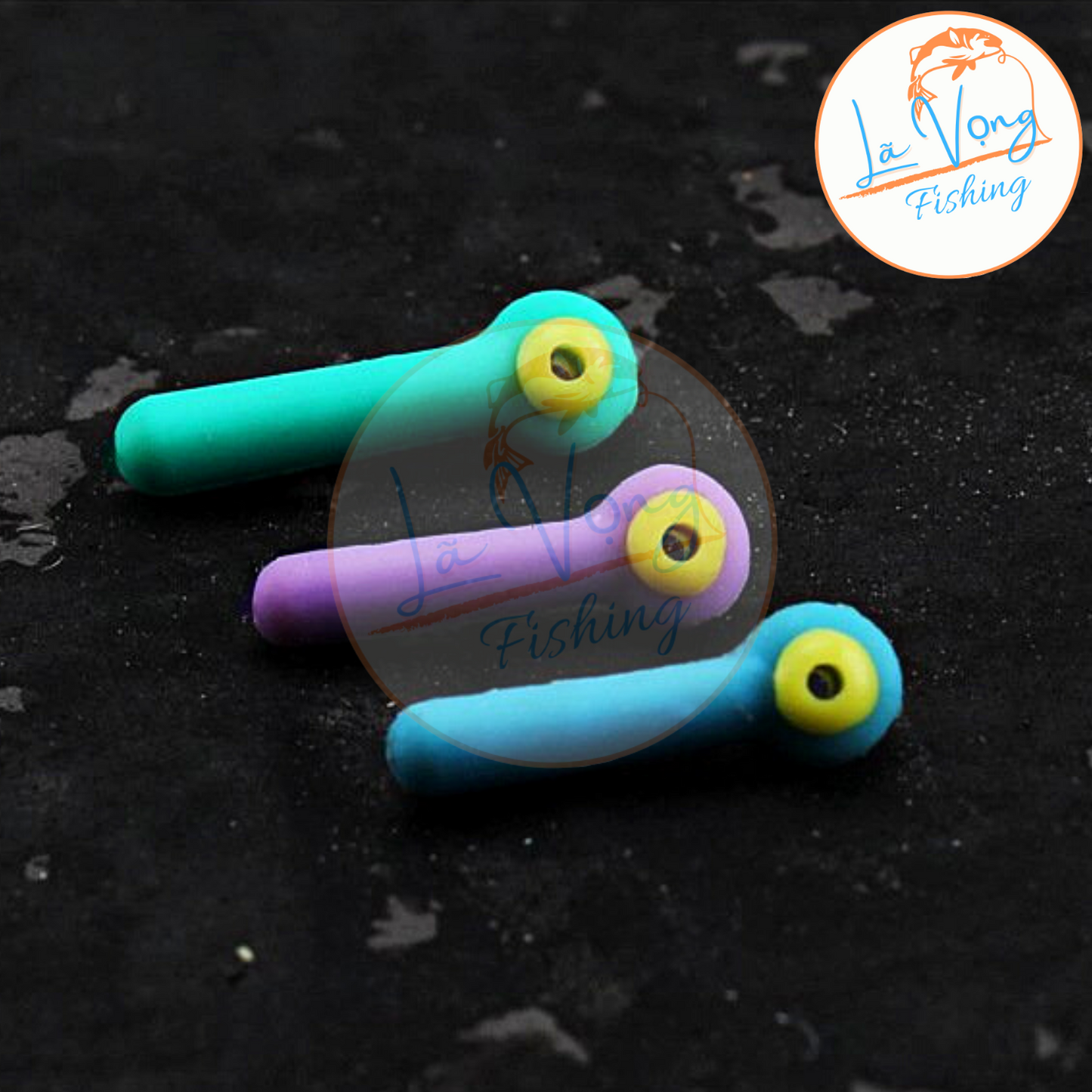 Chân Cắm Phao Silicon AOHU Cao Cấp Xanh Đục - Lã Vọng FIshing