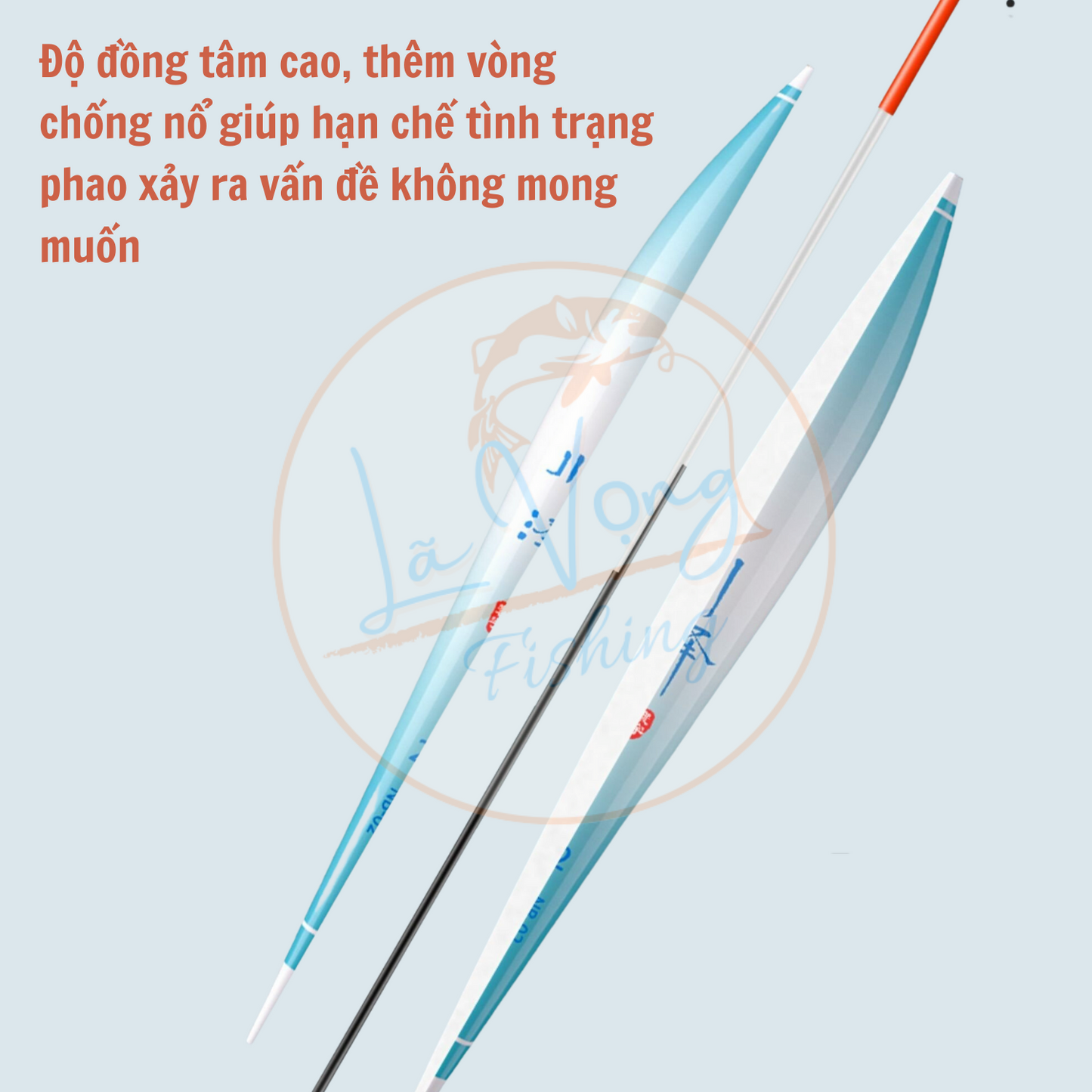Phao nano Xuyên Phong, phao câu đài cao cấp, phao câu cá, săn hàng