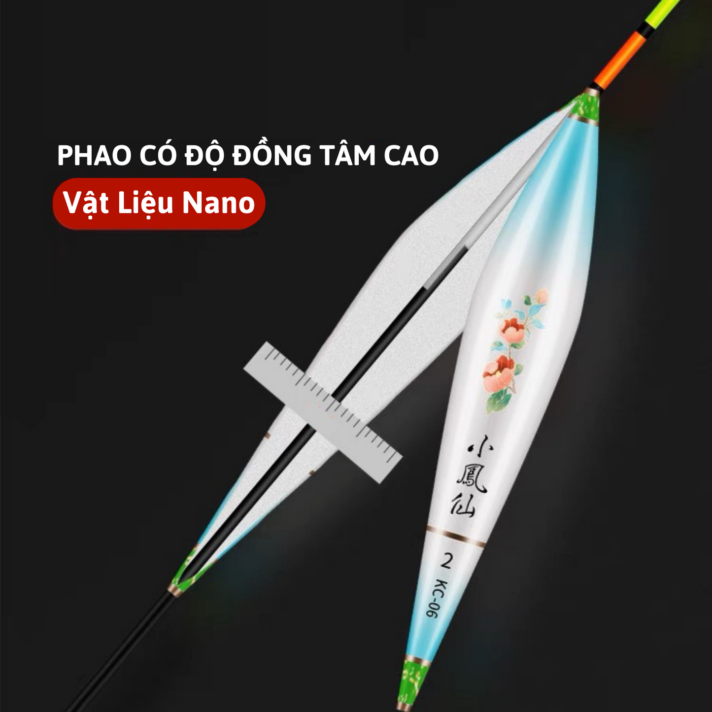 Phao Nano Tiểu Phượng Tiên - Mã KC, Phao câu đài