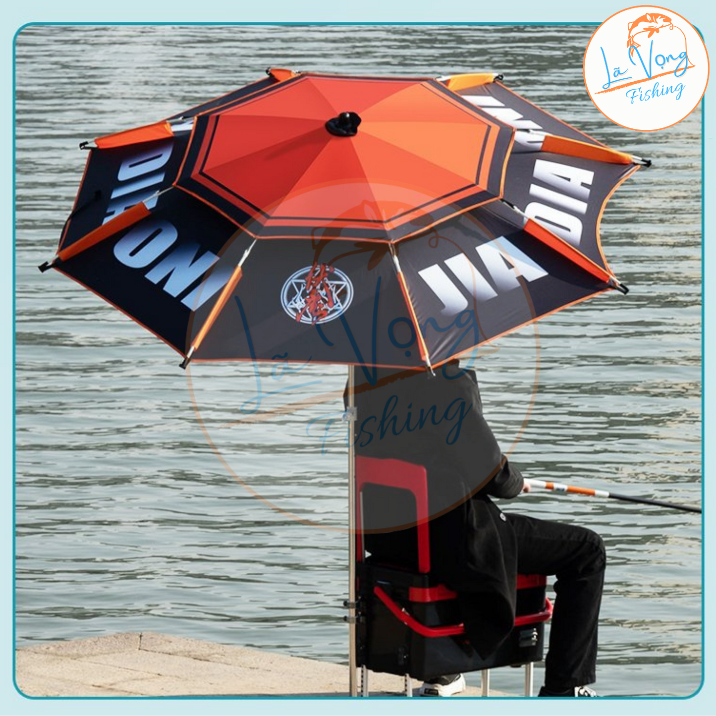 Ô Câu Đài Chính Hãng MC bản Nâng Cấp 2022, Dù Câu Cá Đơn Đài - Lã Vọng Fishing