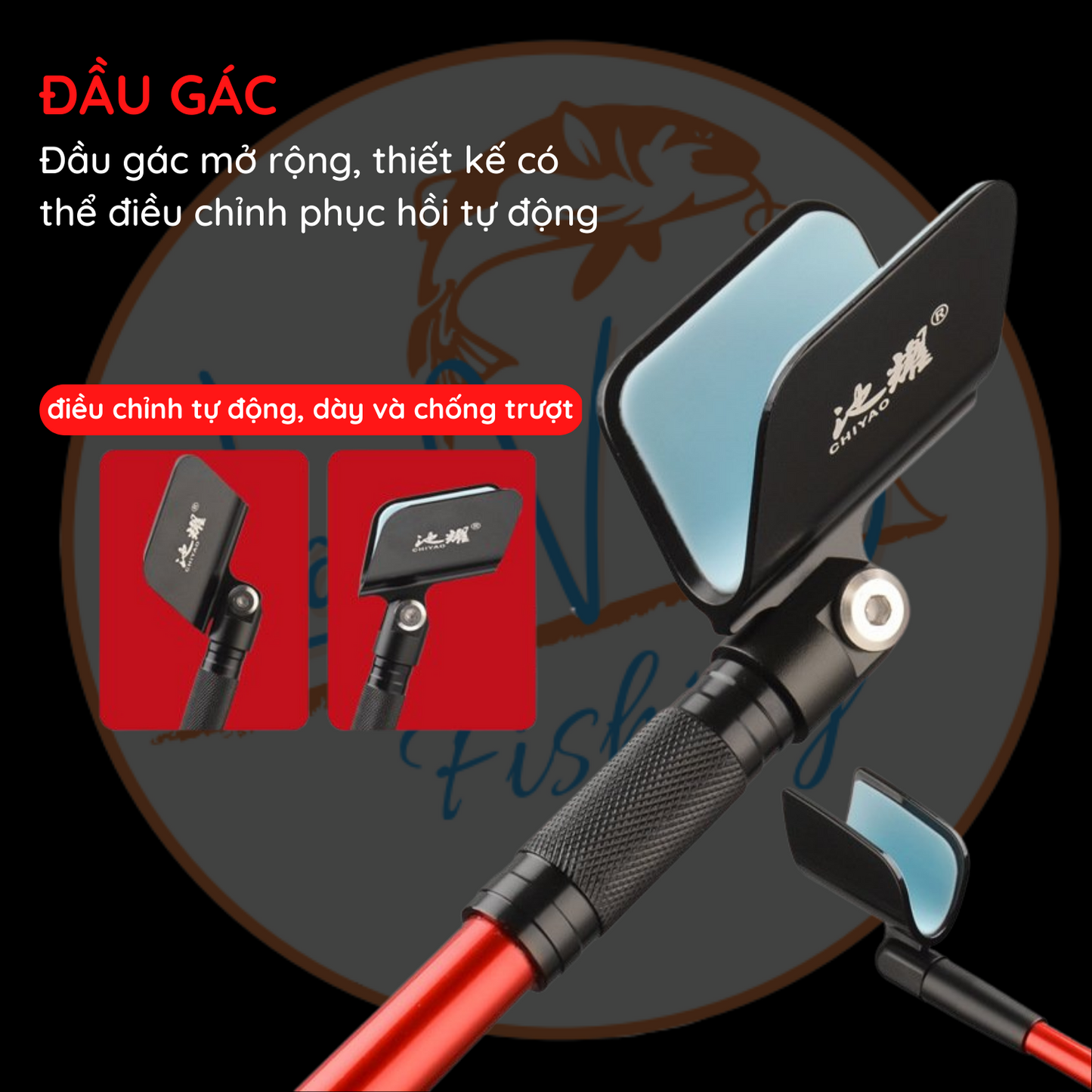 Gác thi đấu CY Đỏ - Đen, Gác câu đài cao cấp