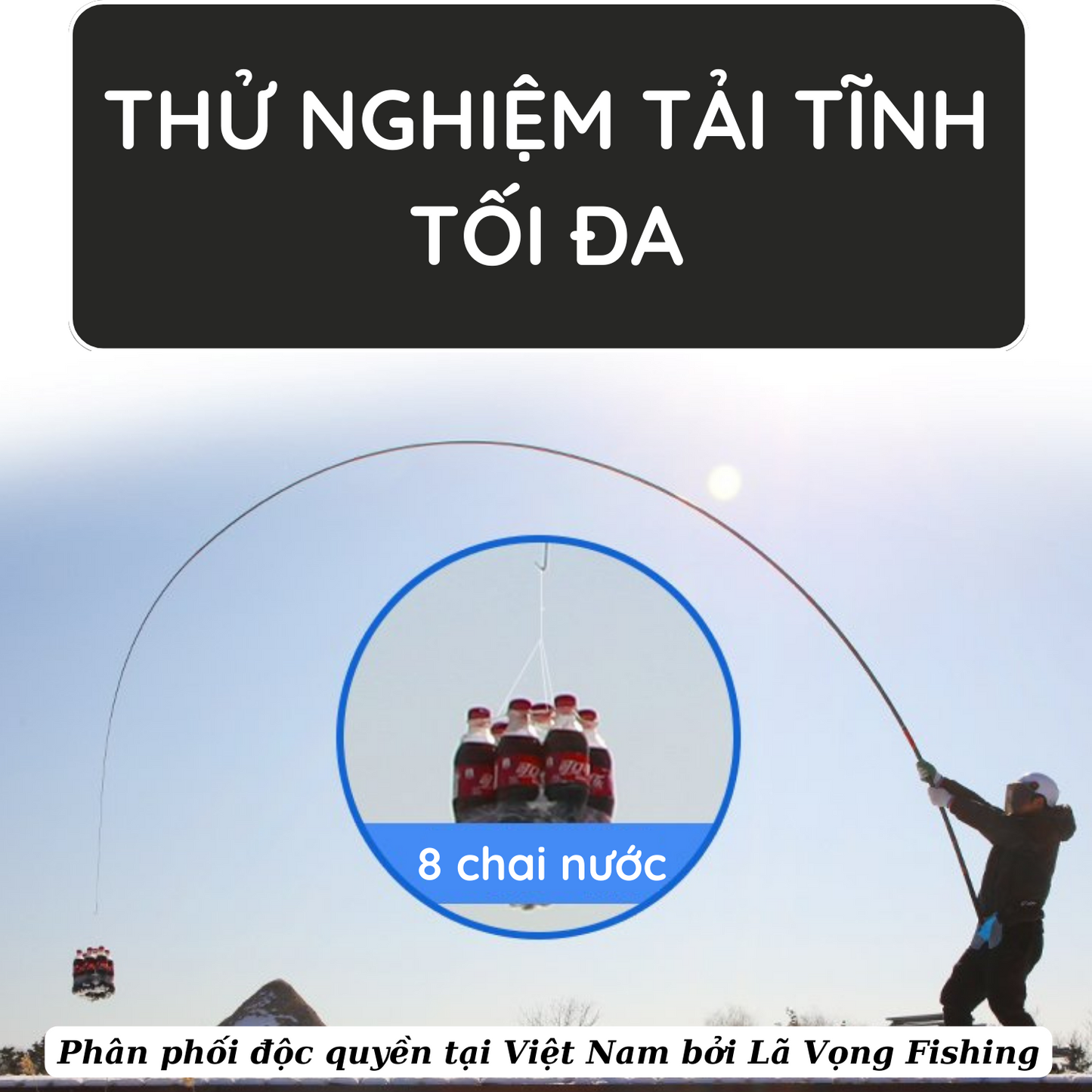 Cần câu FuYuan Điên Phúc Khinh Lượng 5H , Cần câu đài bản hỗn hợp hàng chính hãng