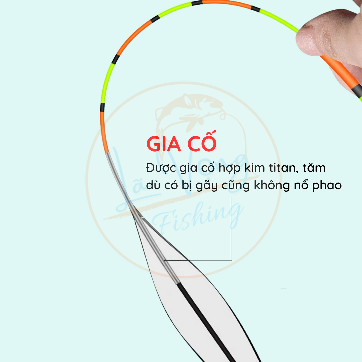 Phao Săn Hàng Câu Đài Nano Tiểu Phượng Tiên RF - Lã Vọng Fishing