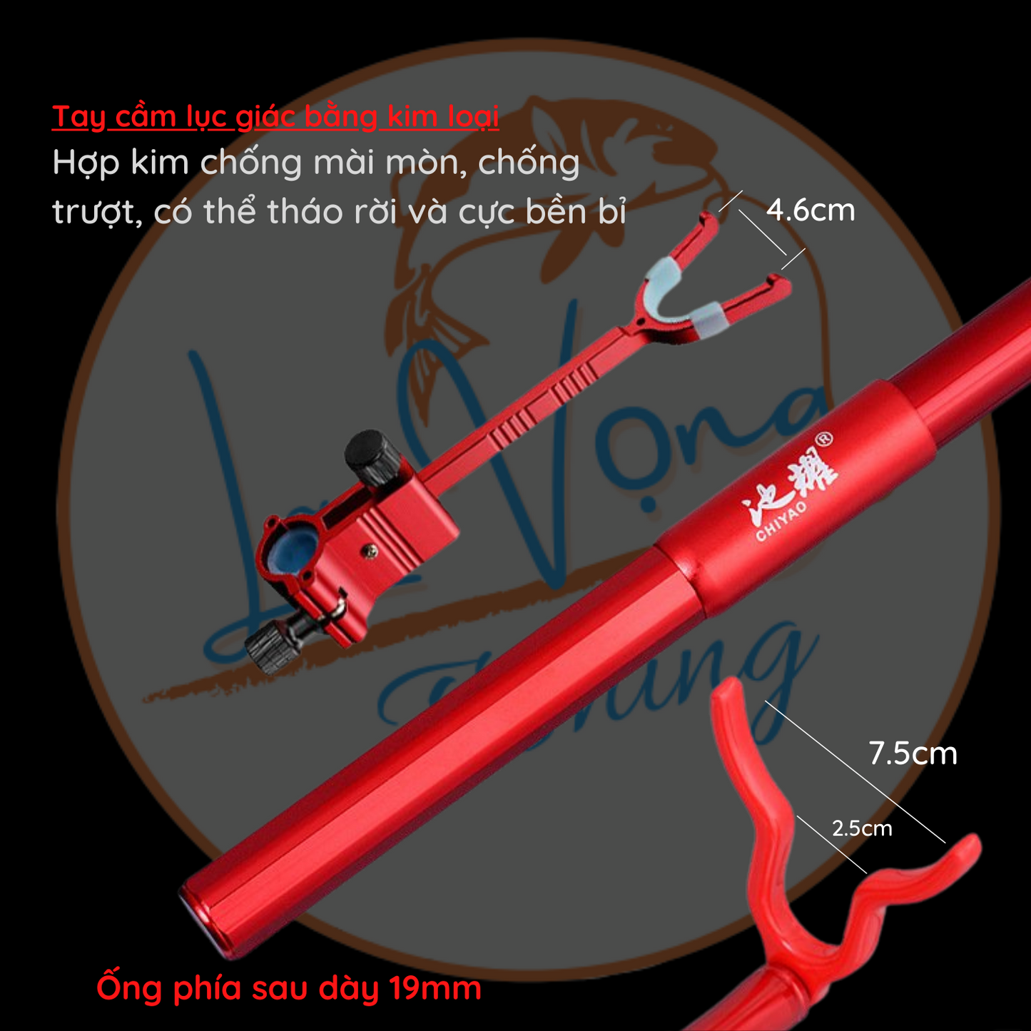 Gác Hố Đấu Săn Hàng CY 3m và 3m7, Gác Cần Câu Đài