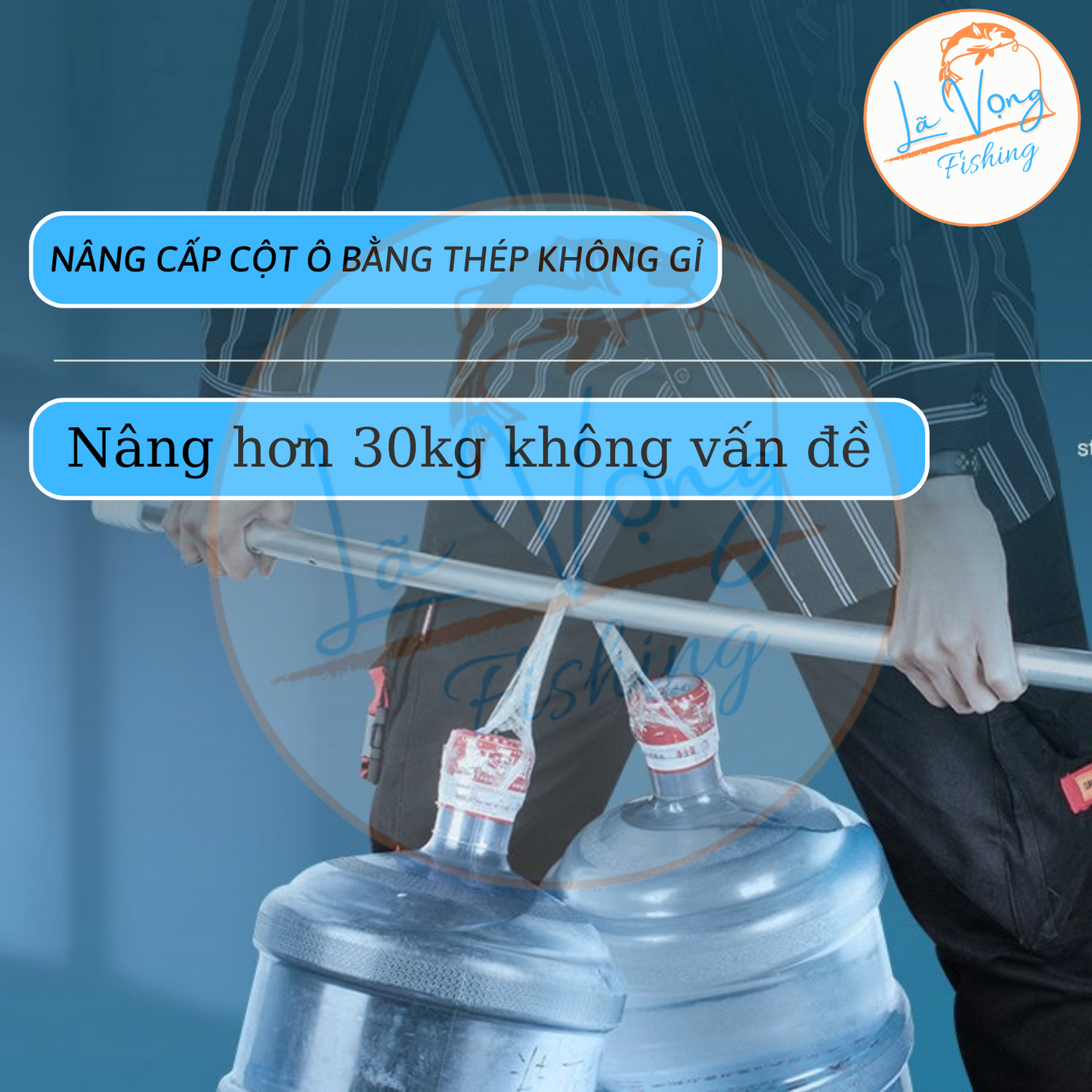 Ô Câu Đài Chính Hãng MC bản Nâng Cấp 2022, Dù Câu Cá Đơn Đài - Lã Vọng Fishing