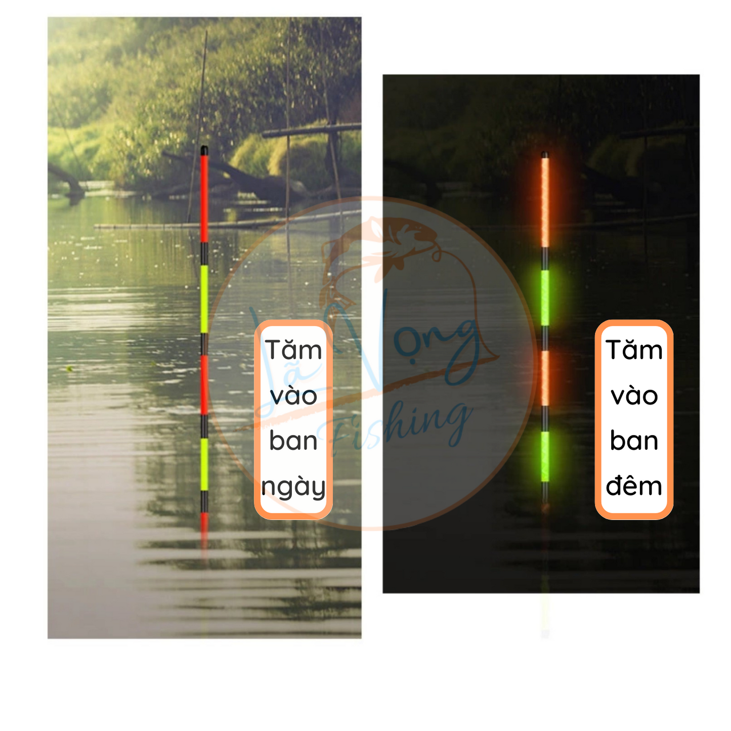 Phao Nano Câu Đài Ngày - Đêm Tiểu Phượng Hoàng D-Y