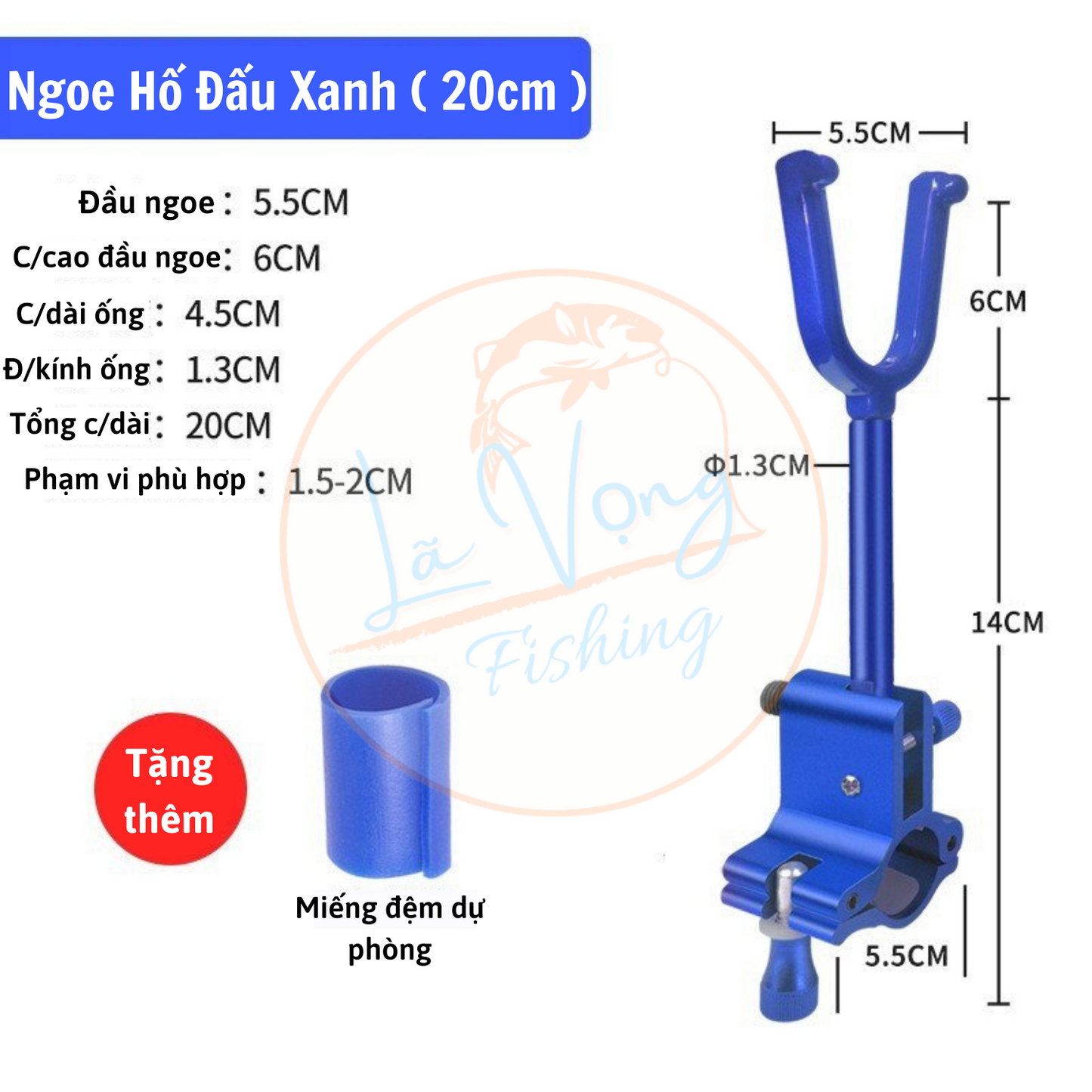 [ Loại Đẹp ] Ngoe Phụ gác cần đánh hố đấu gấp gọn, ngoe gác hố đấu bọc cao su cao cấp.