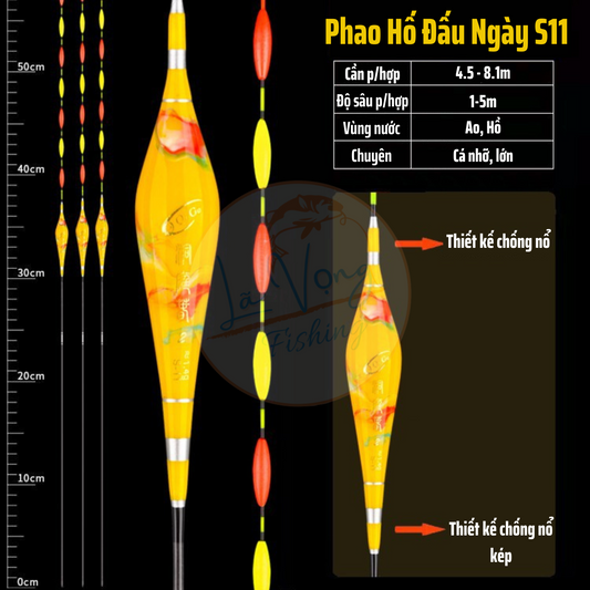 Phao Câu Đài Hố Đấu Chuyên Ngày - S11