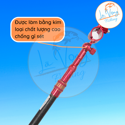 Gác cần phụ chống gió thân carbon ốc hợp kim chống rỉ dài 2m1